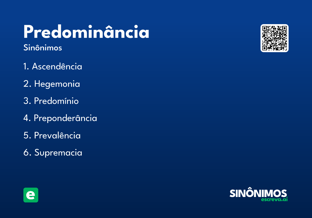 predominância