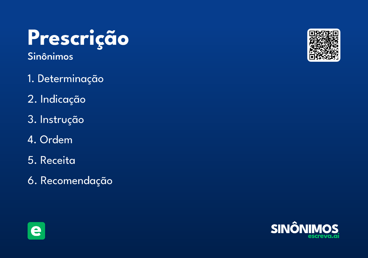 prescrição