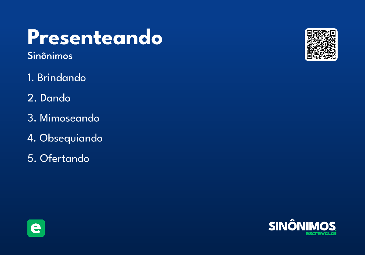 presenteando
