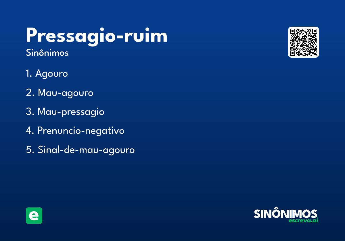 pressagio-ruim