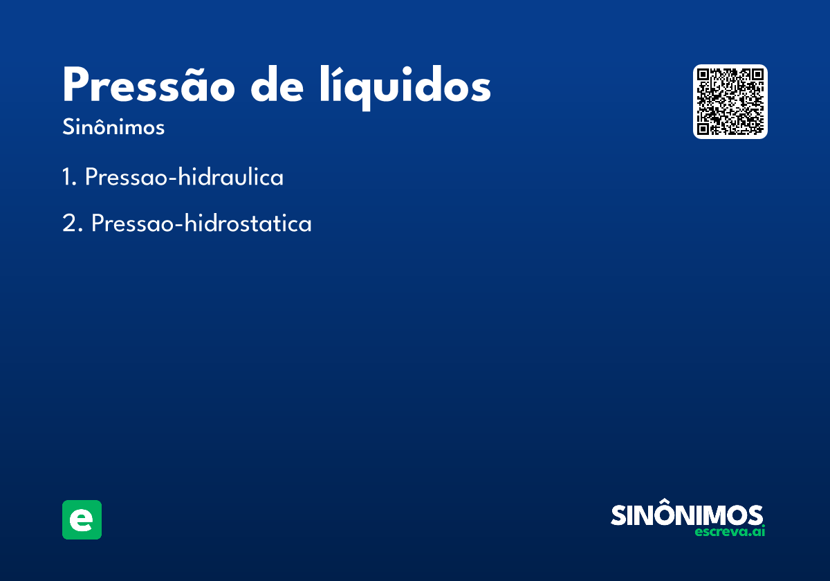 pressão de líquidos