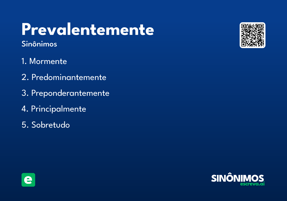 prevalentemente
