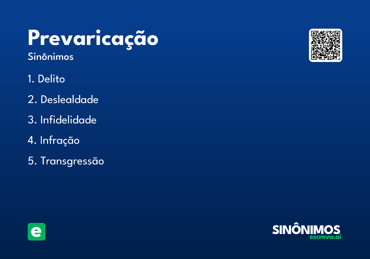 prevaricação