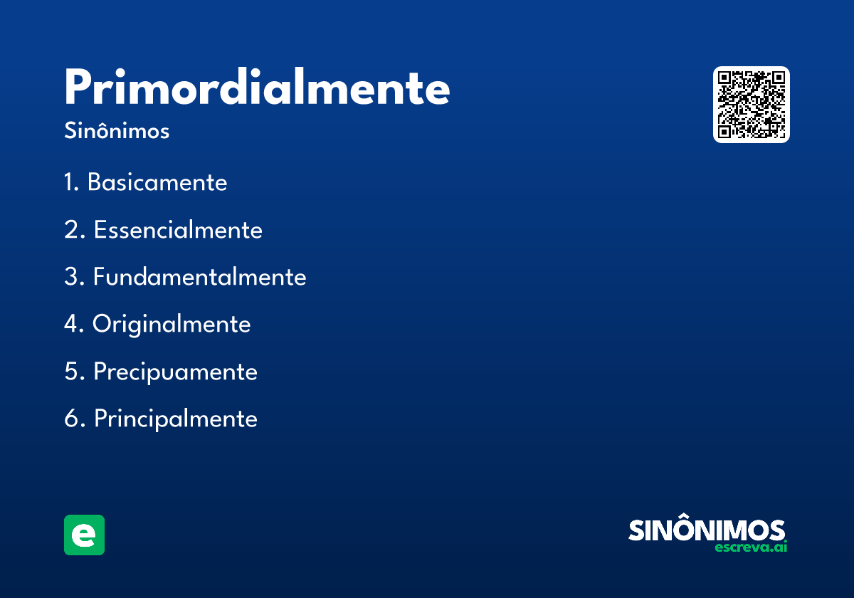 primordialmente
