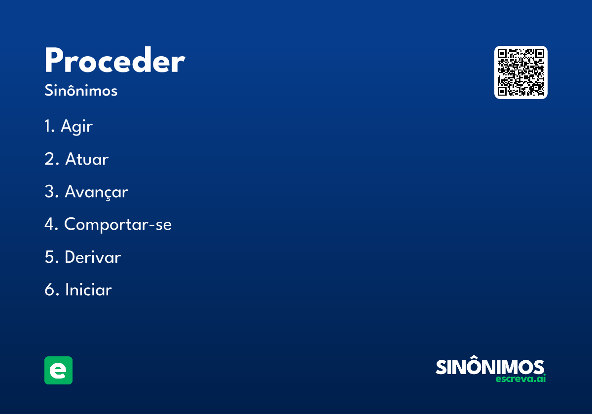 proceder