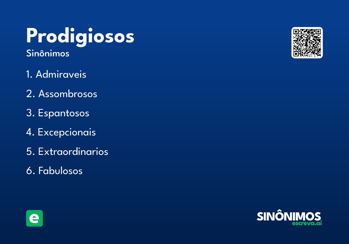 prodigiosos
