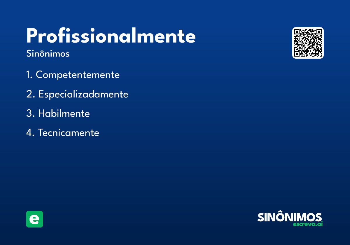 profissionalmente