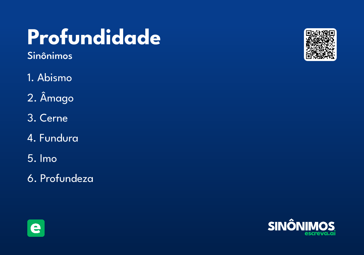 profundidade