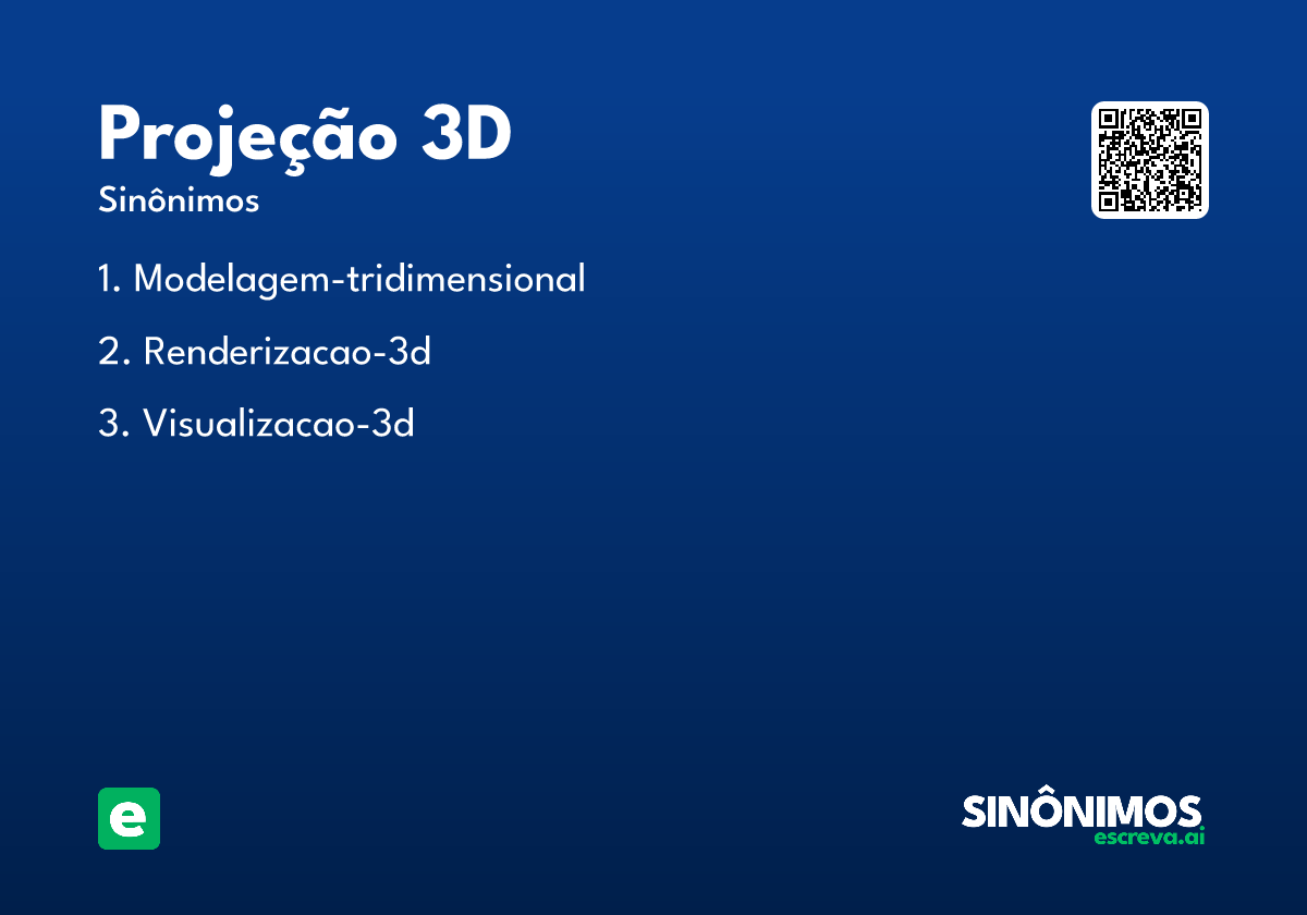 projeção 3D