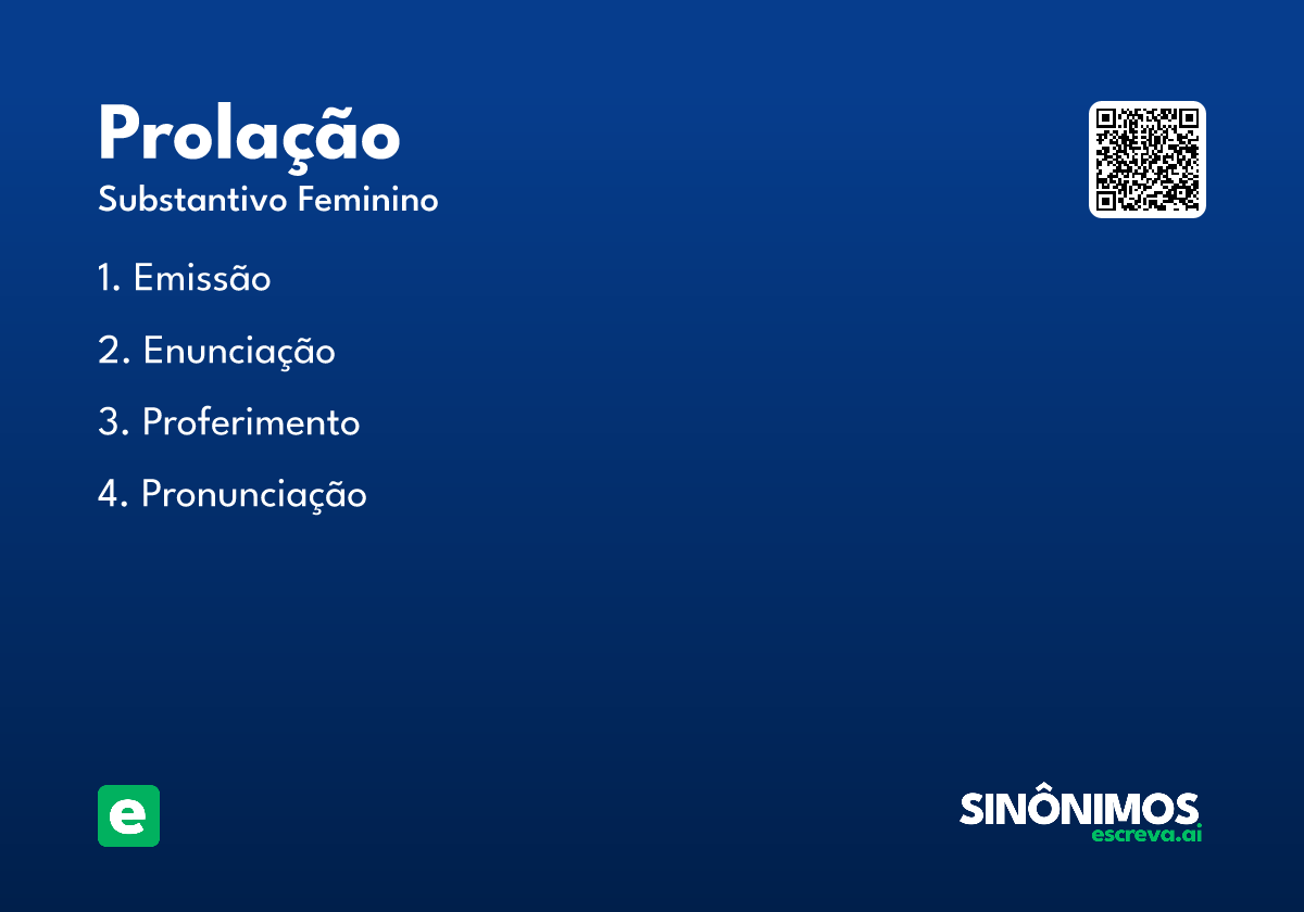 prolação