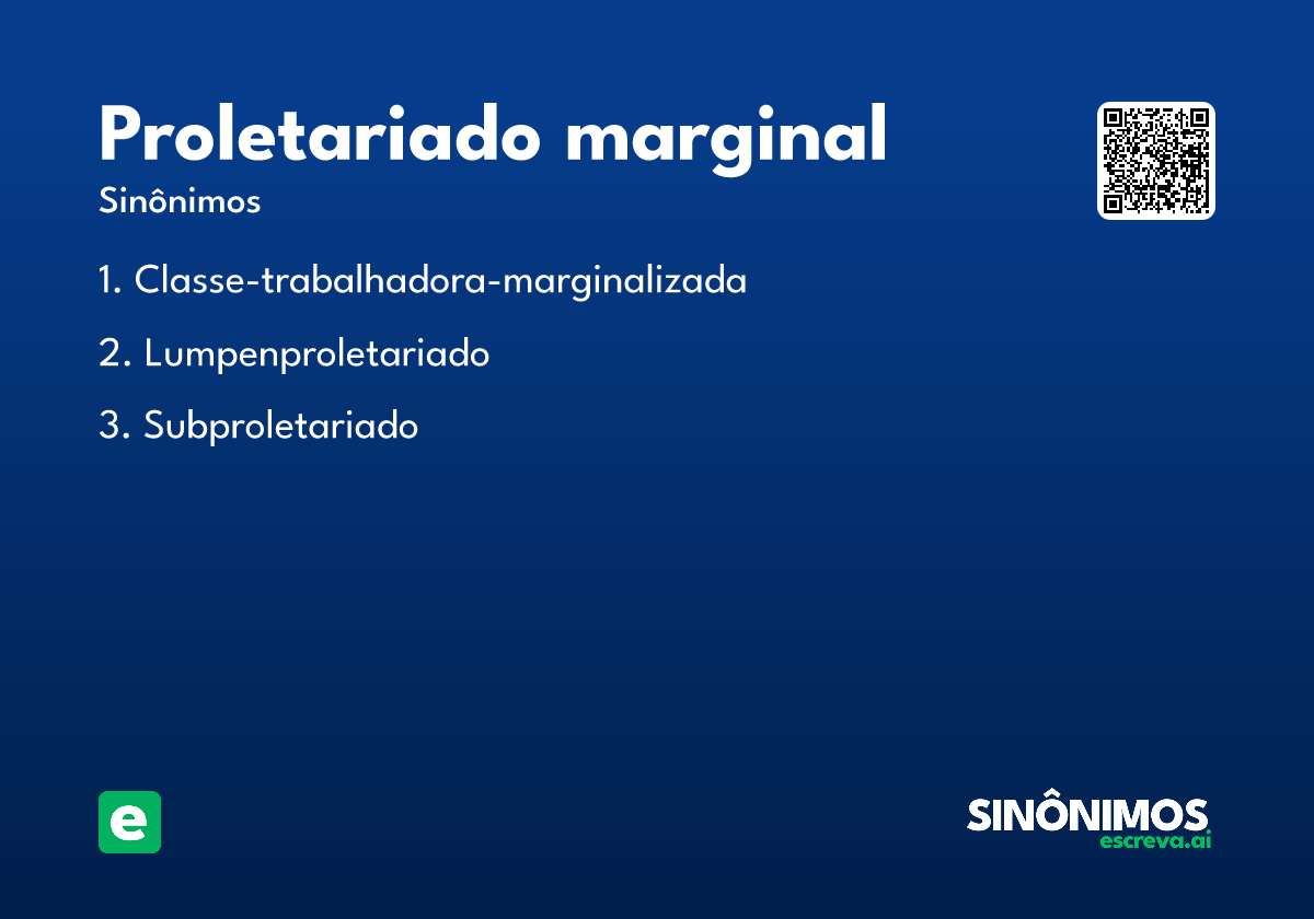 proletariado marginal
