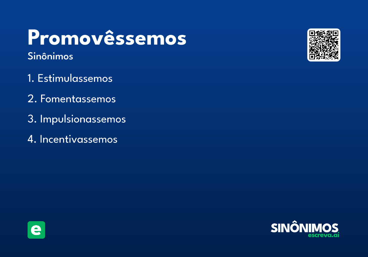 promovêssemos