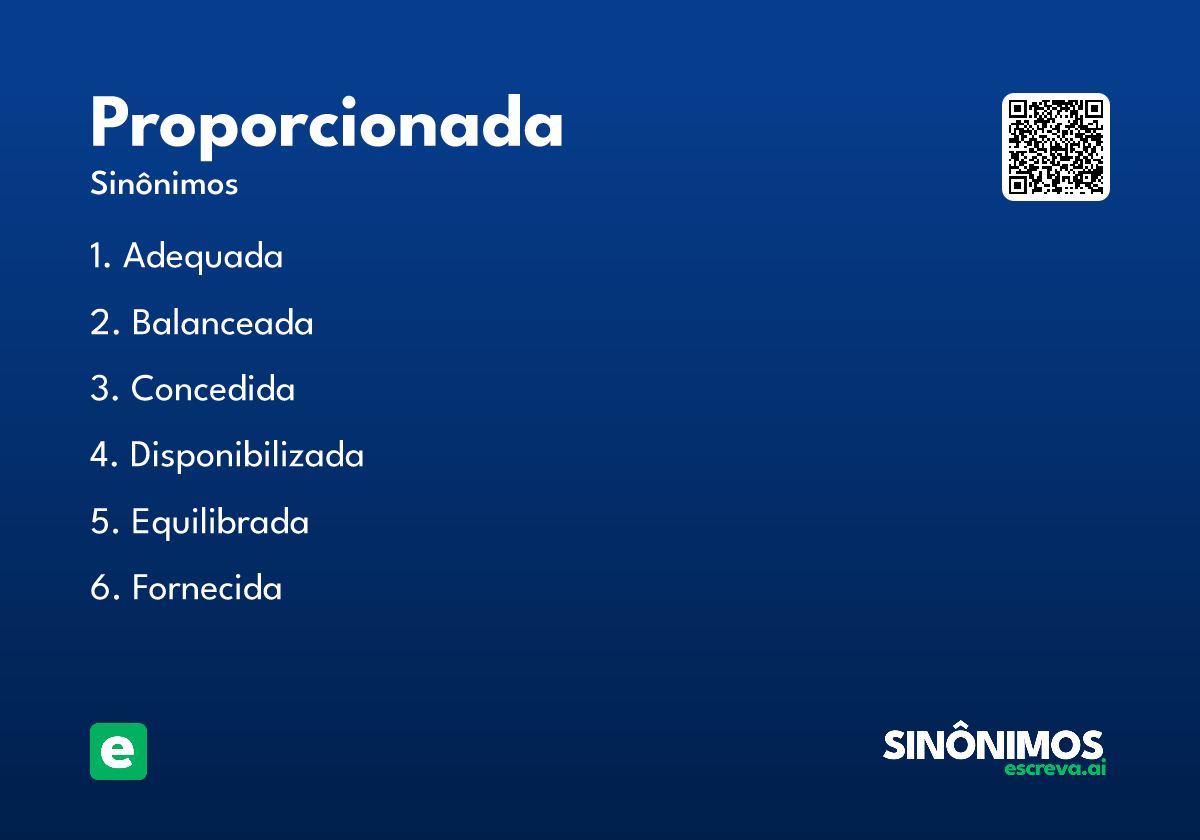 proporcionada