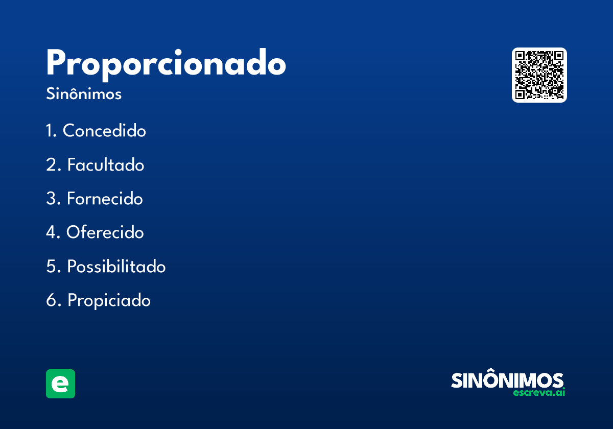 proporcionado