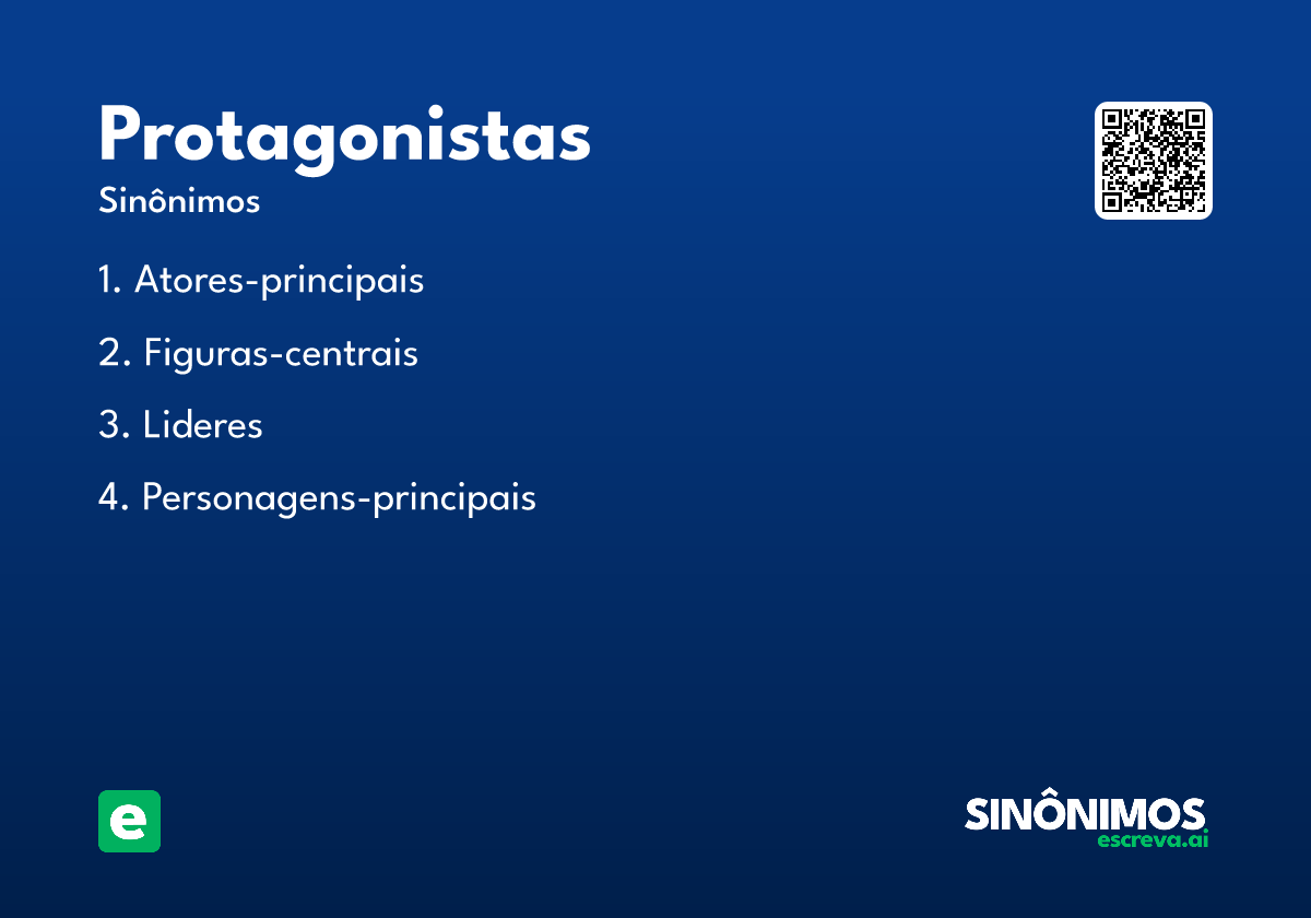 protagonistas