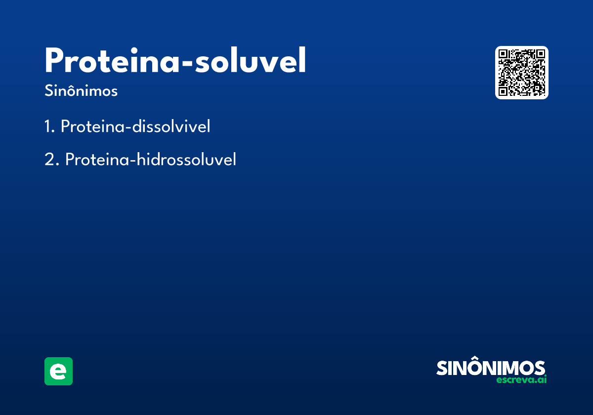 proteina-soluvel