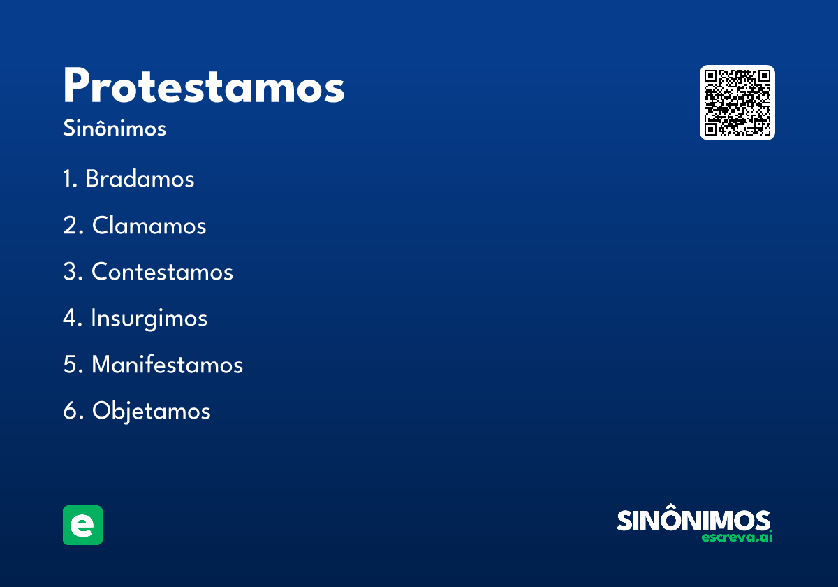 protestamos