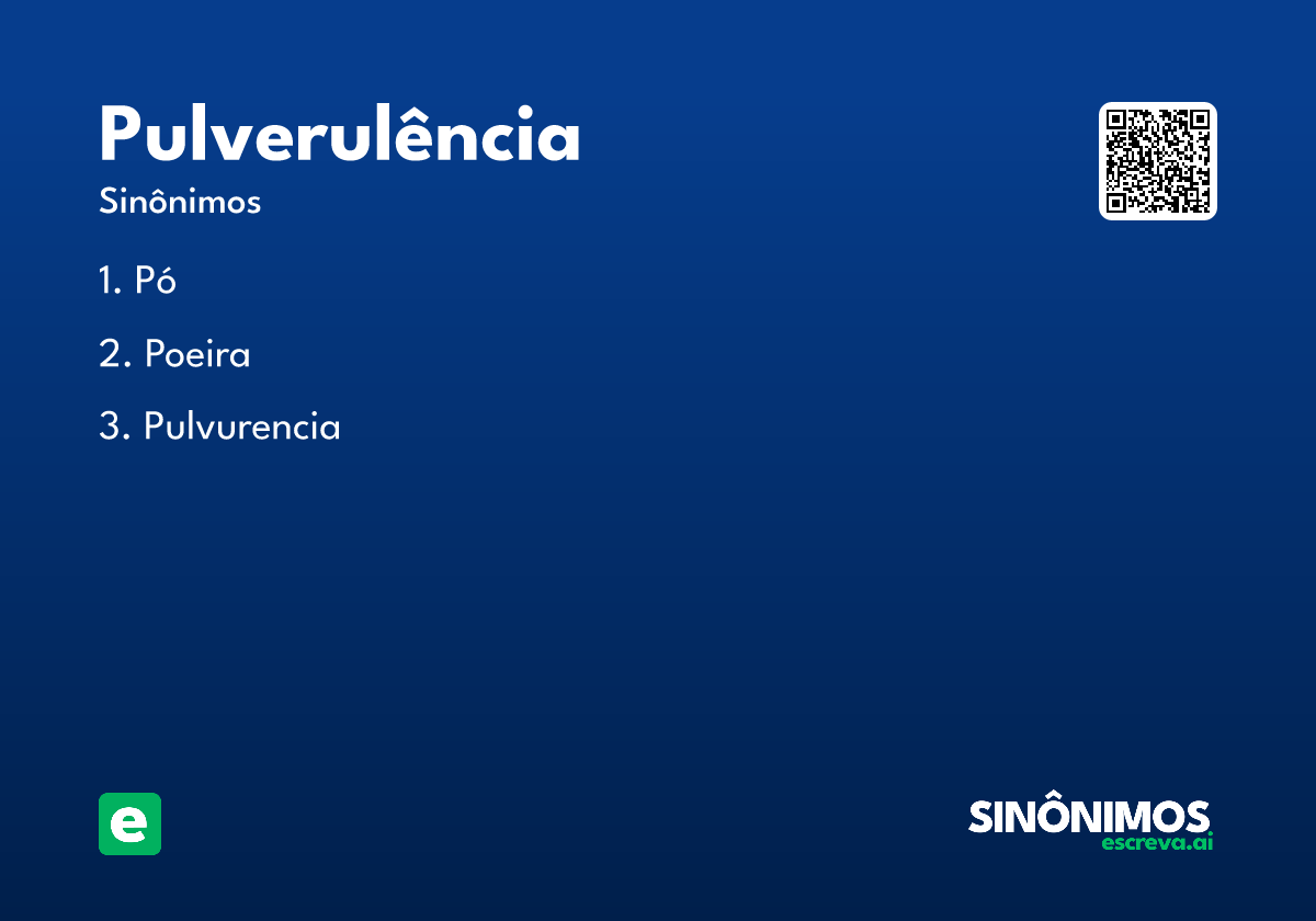 pulverulência