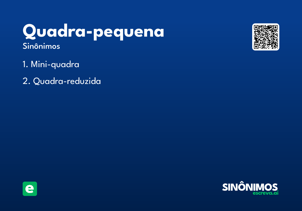quadra-pequena