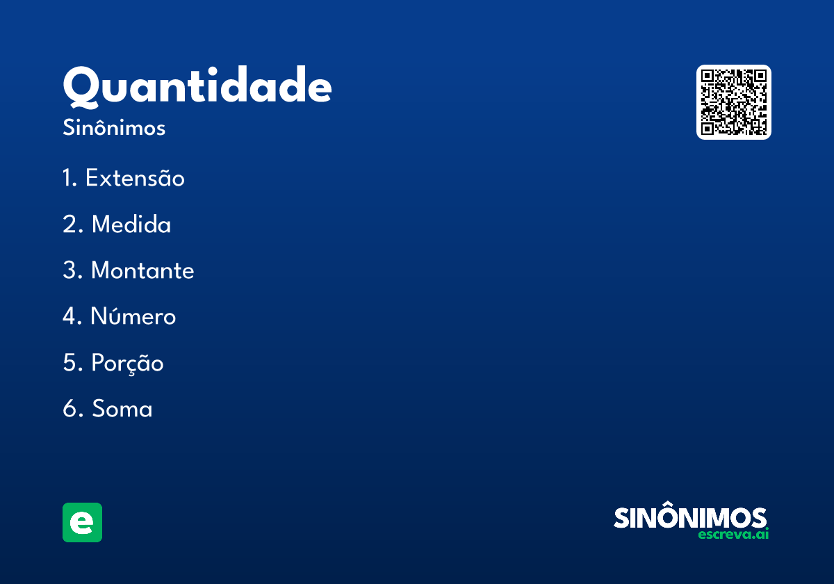 quantidade