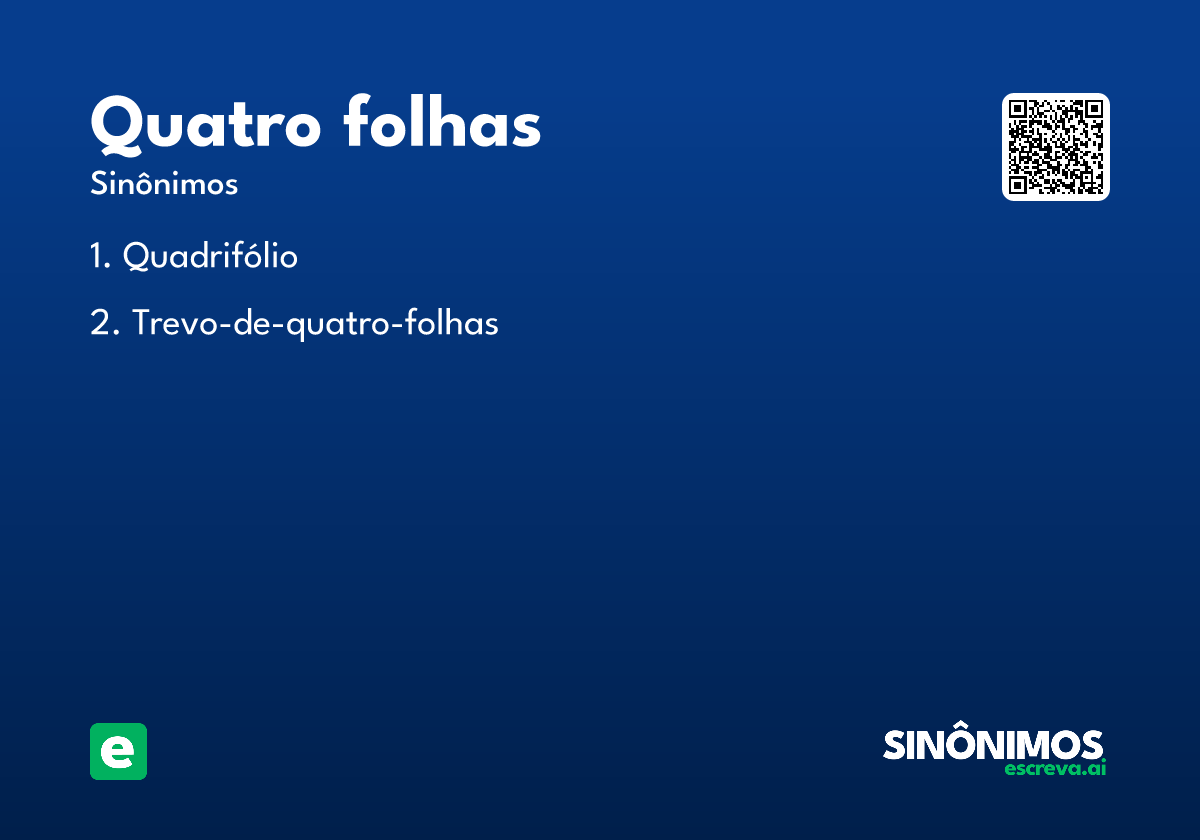 quatro folhas