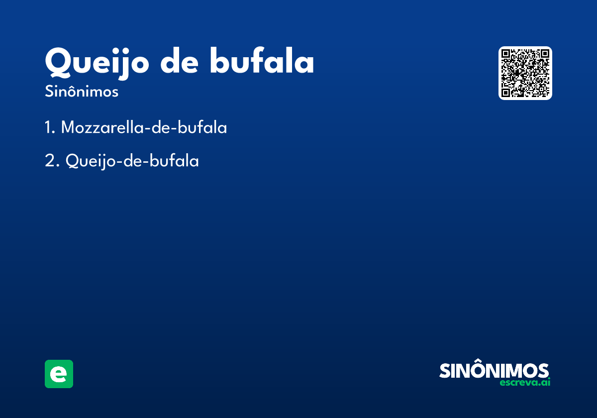 queijo de bufala