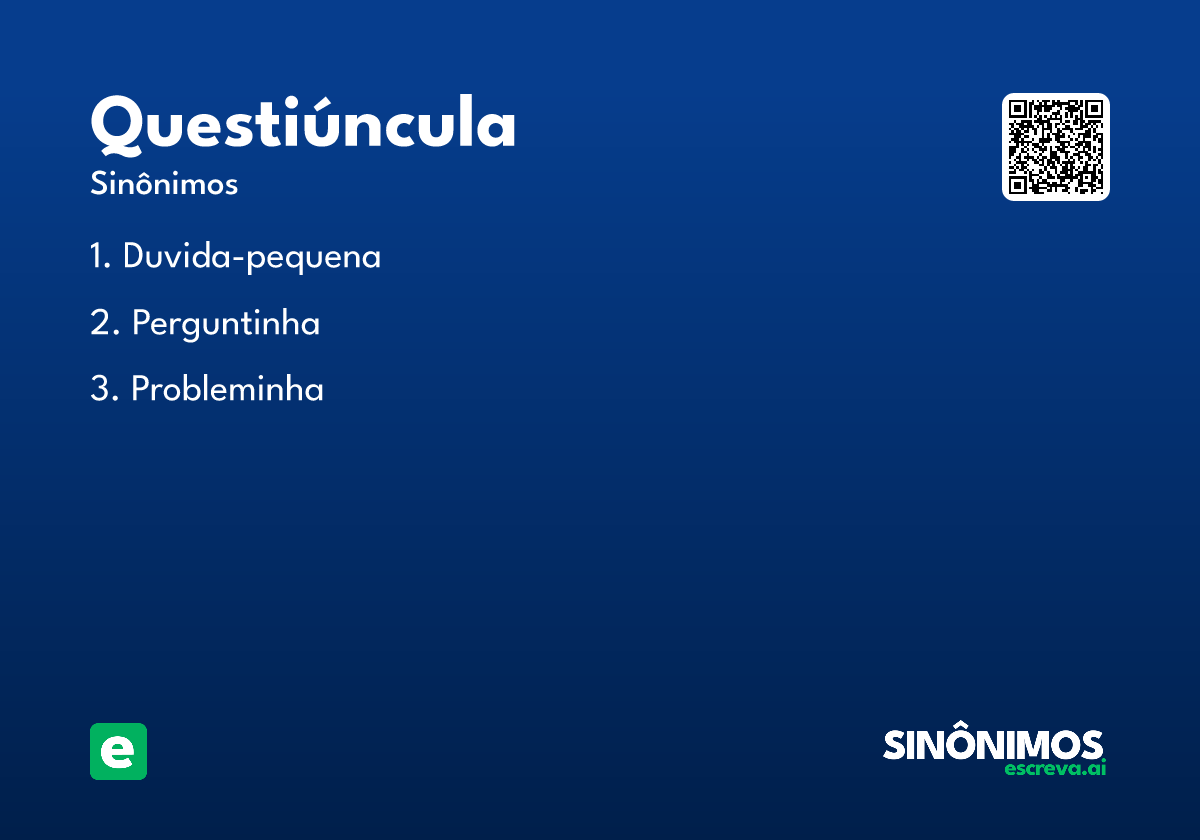 questiúncula