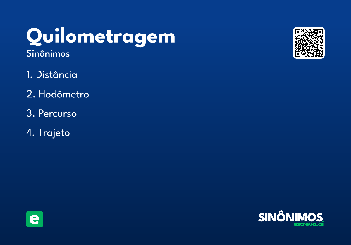 quilometragem