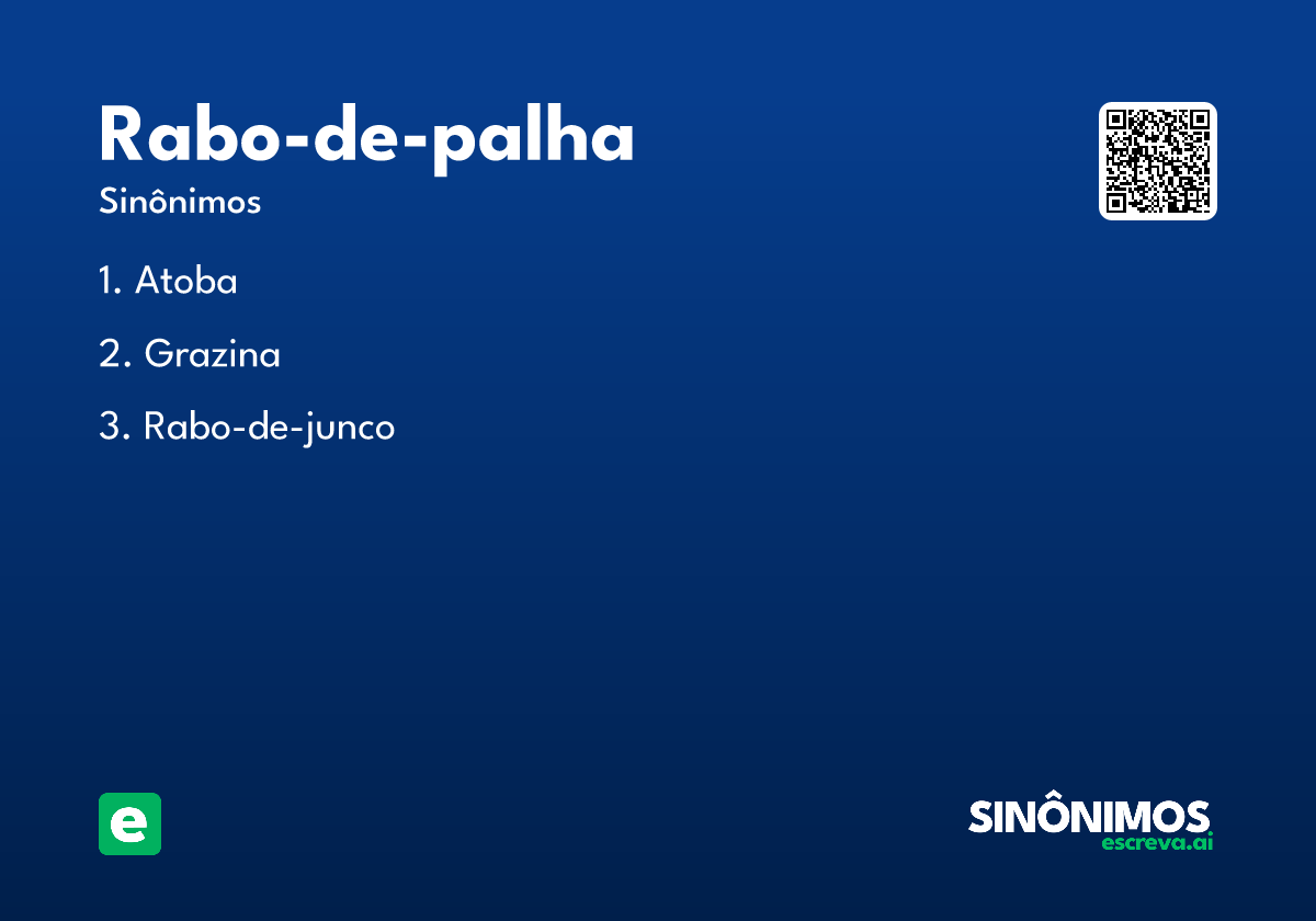 rabo-de-palha