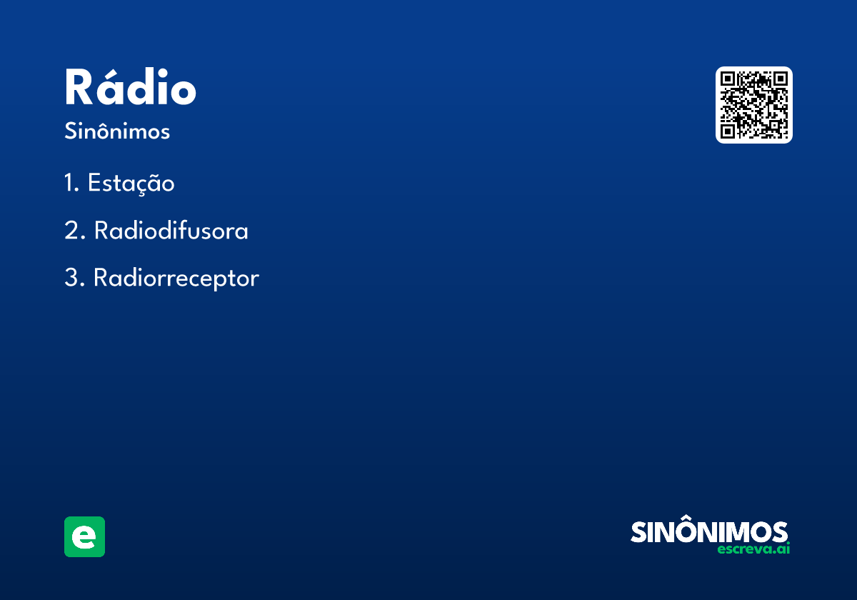 rádio