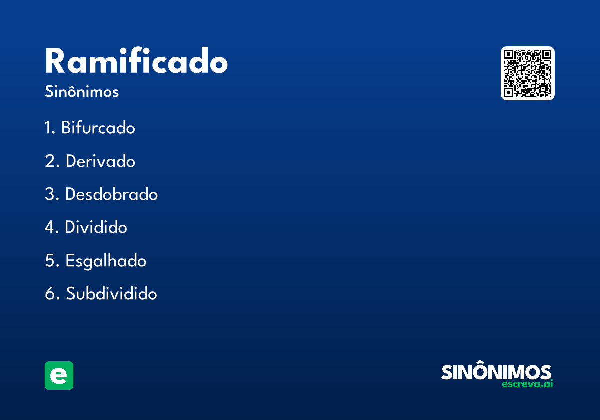 ramificado