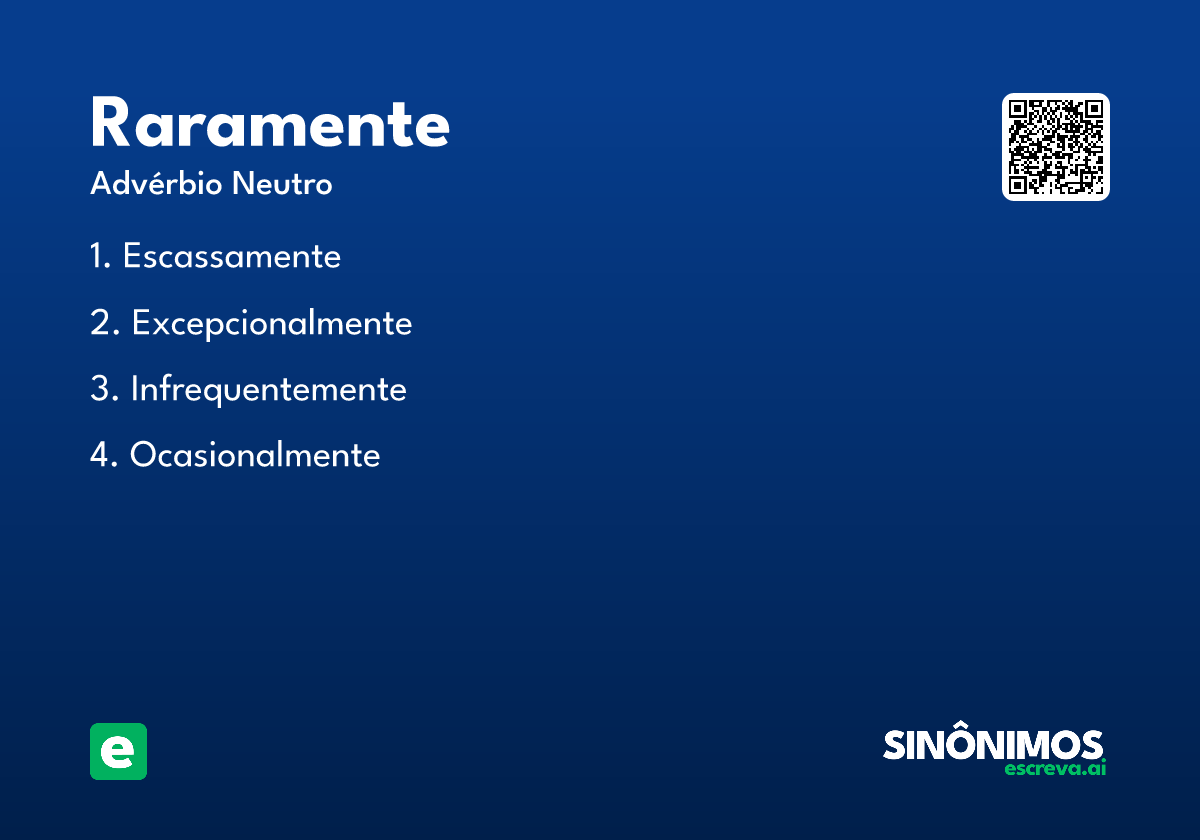 raramente