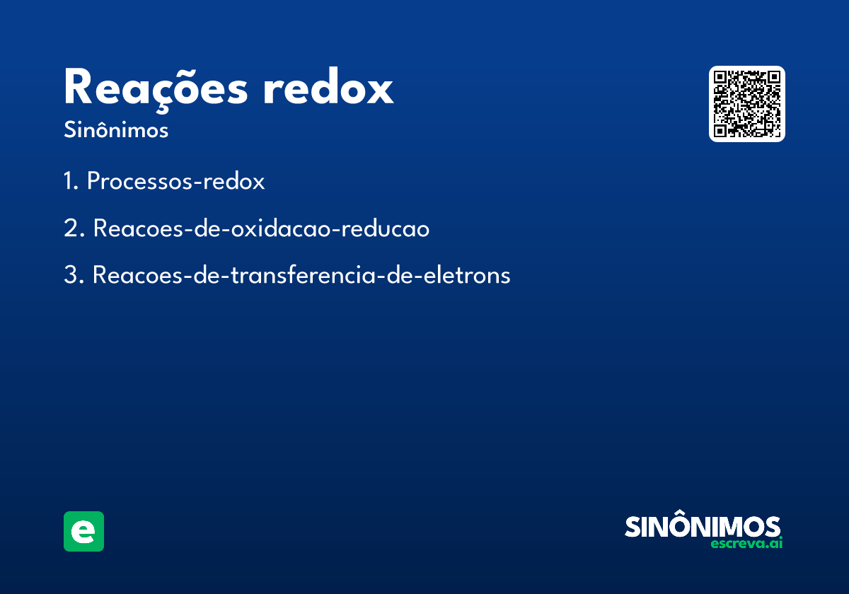 reações redox