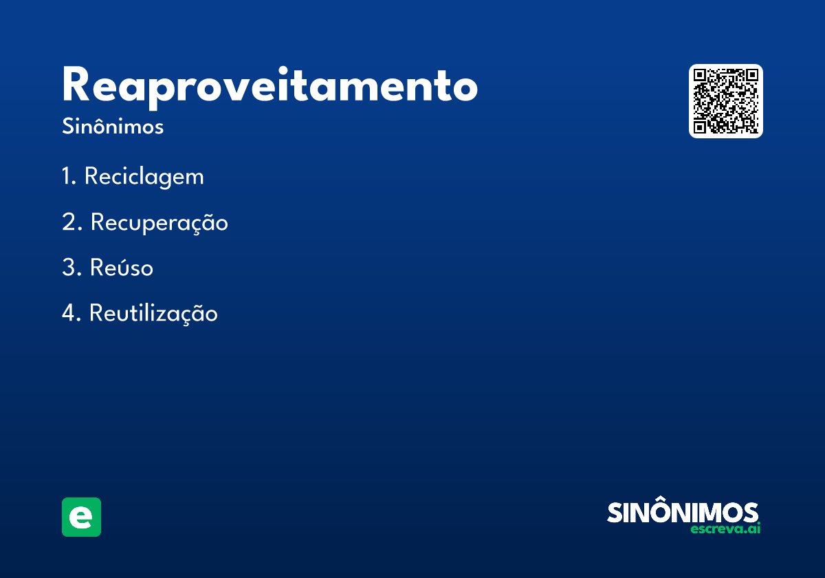 reaproveitamento
