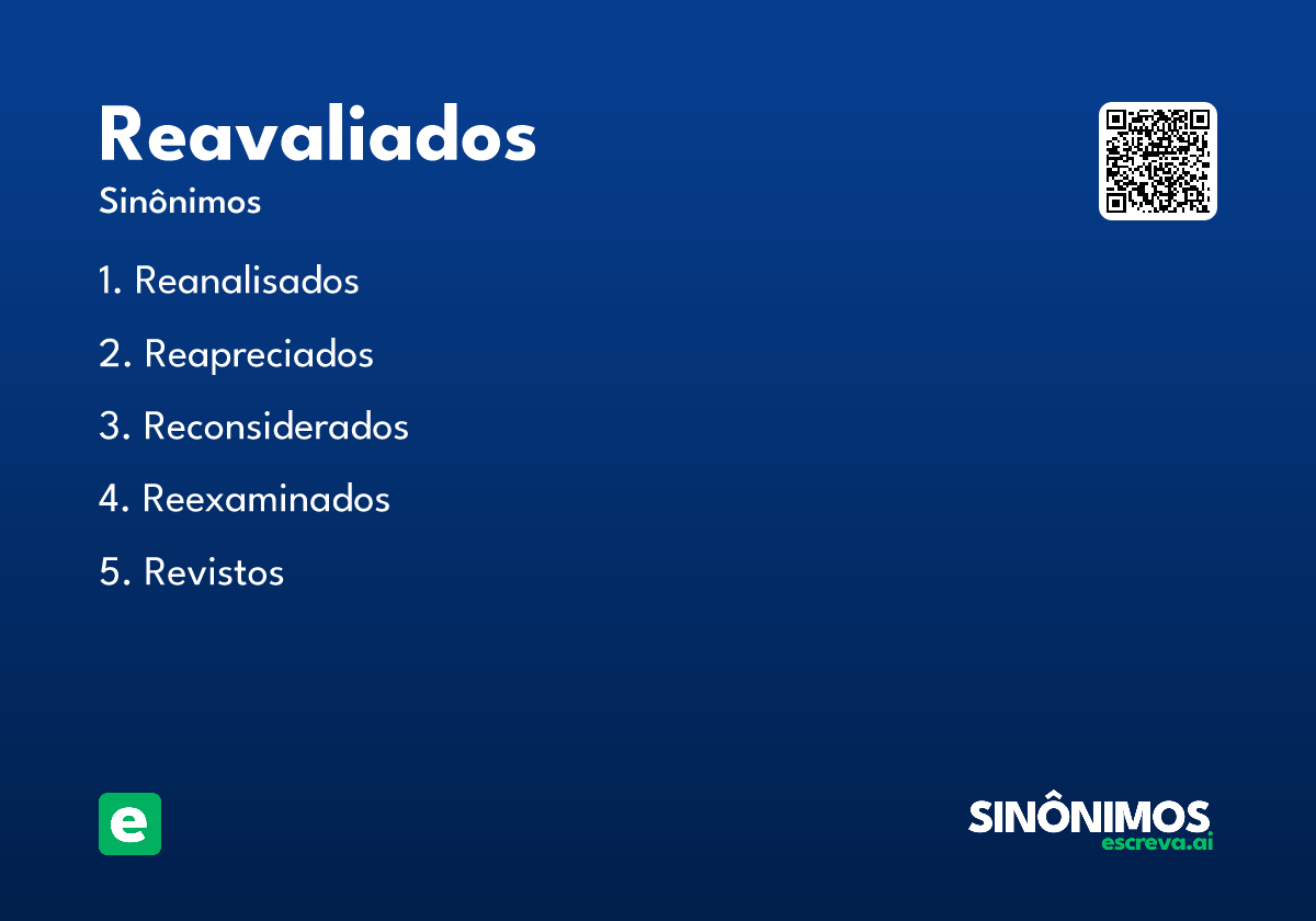 reavaliados