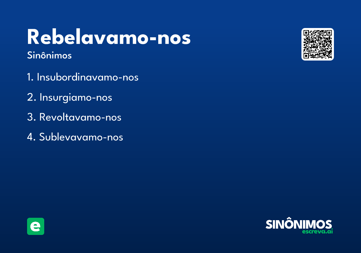 rebelavamo-nos
