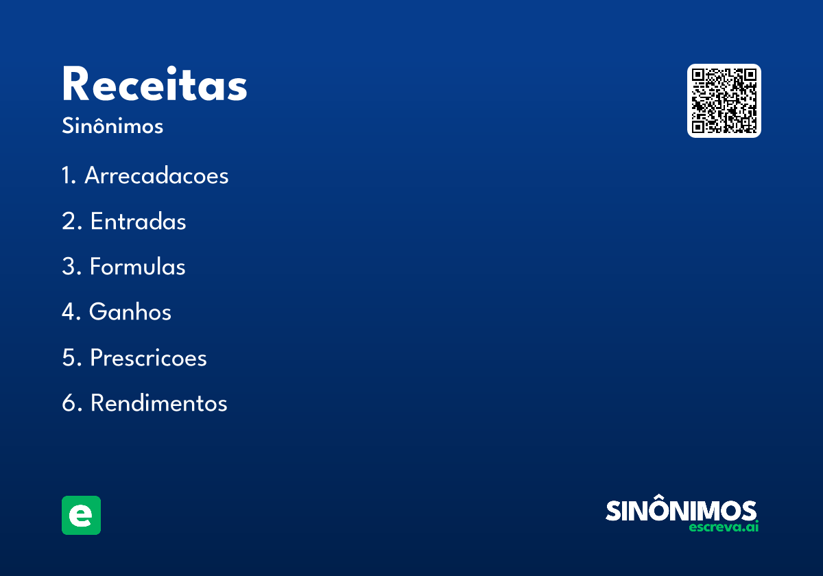 receitas