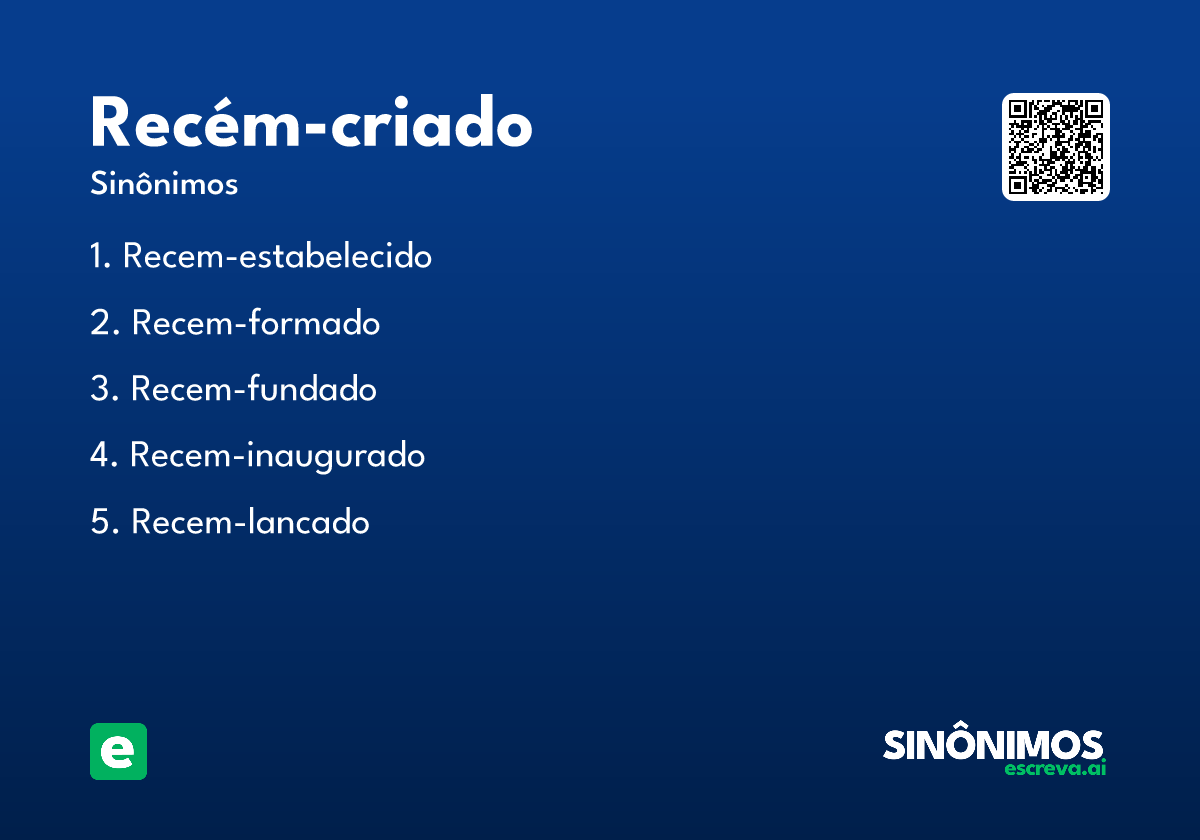 recém-criado