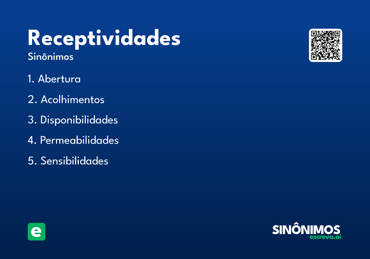 receptividades