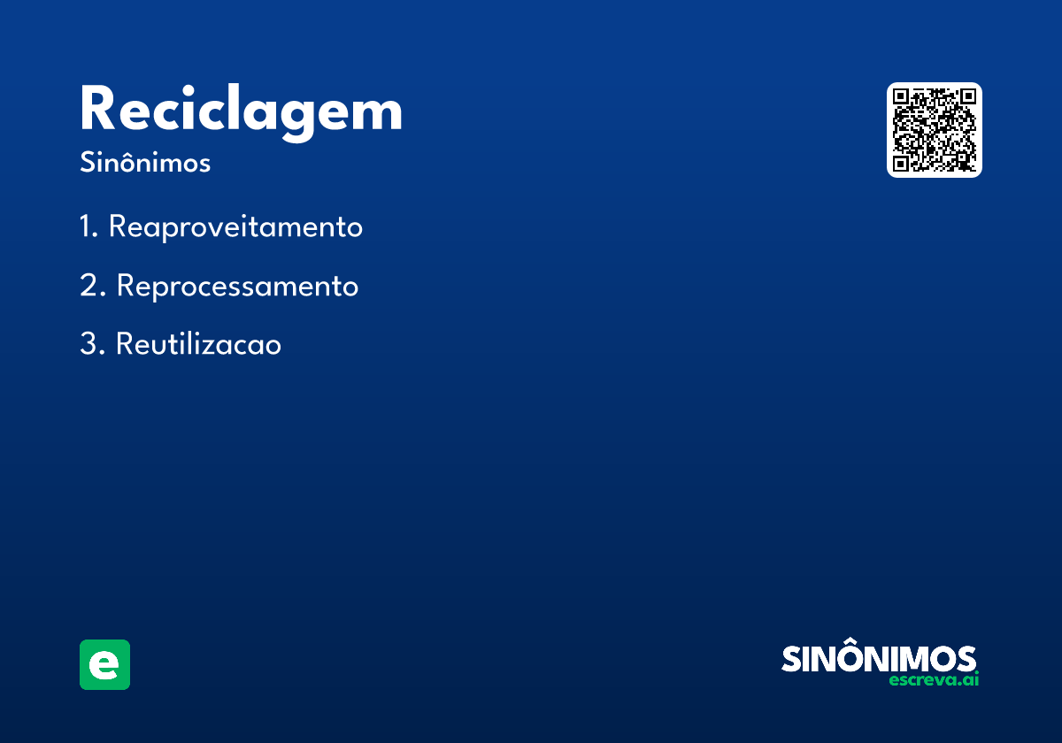reciclagem