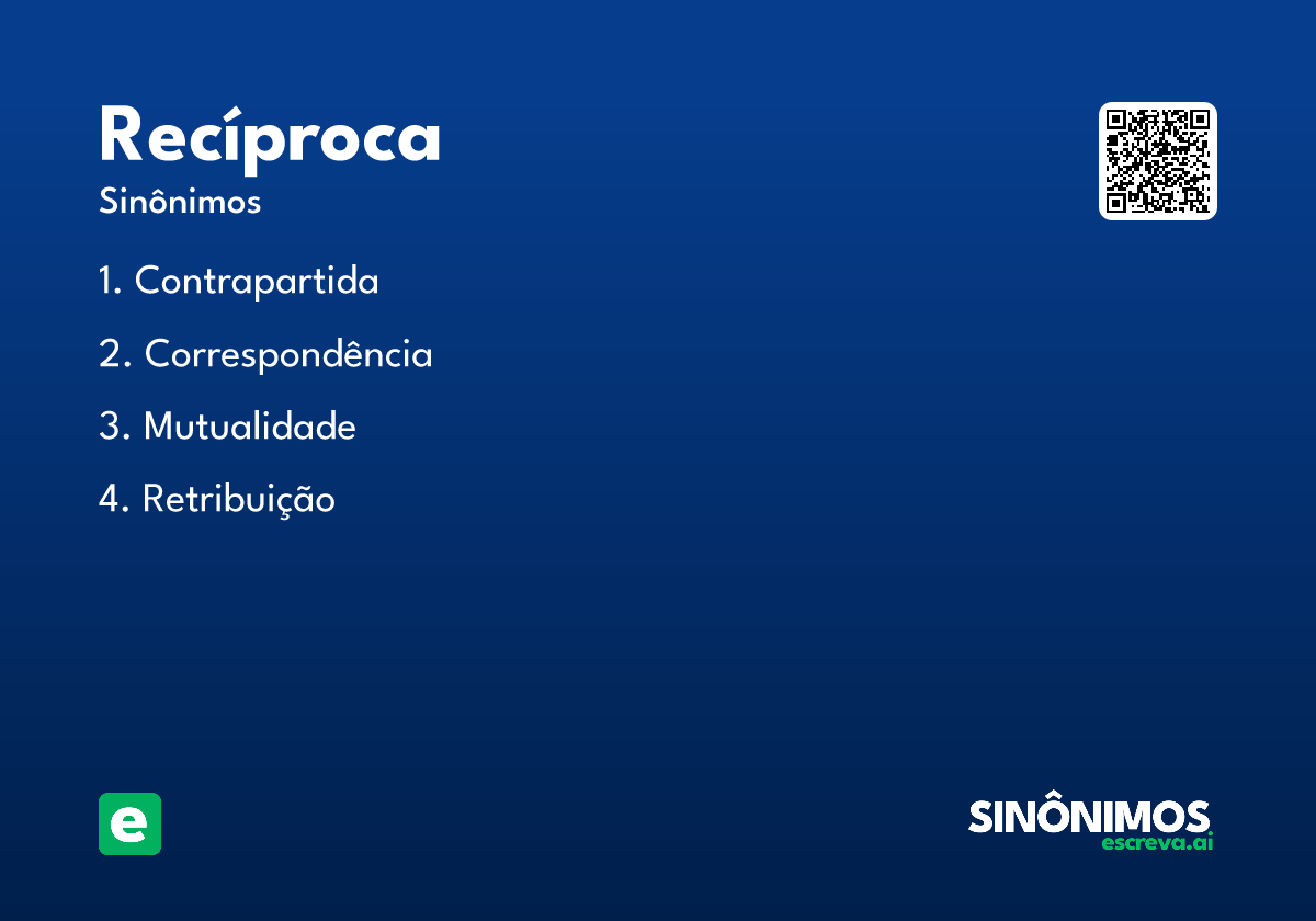 recíproca