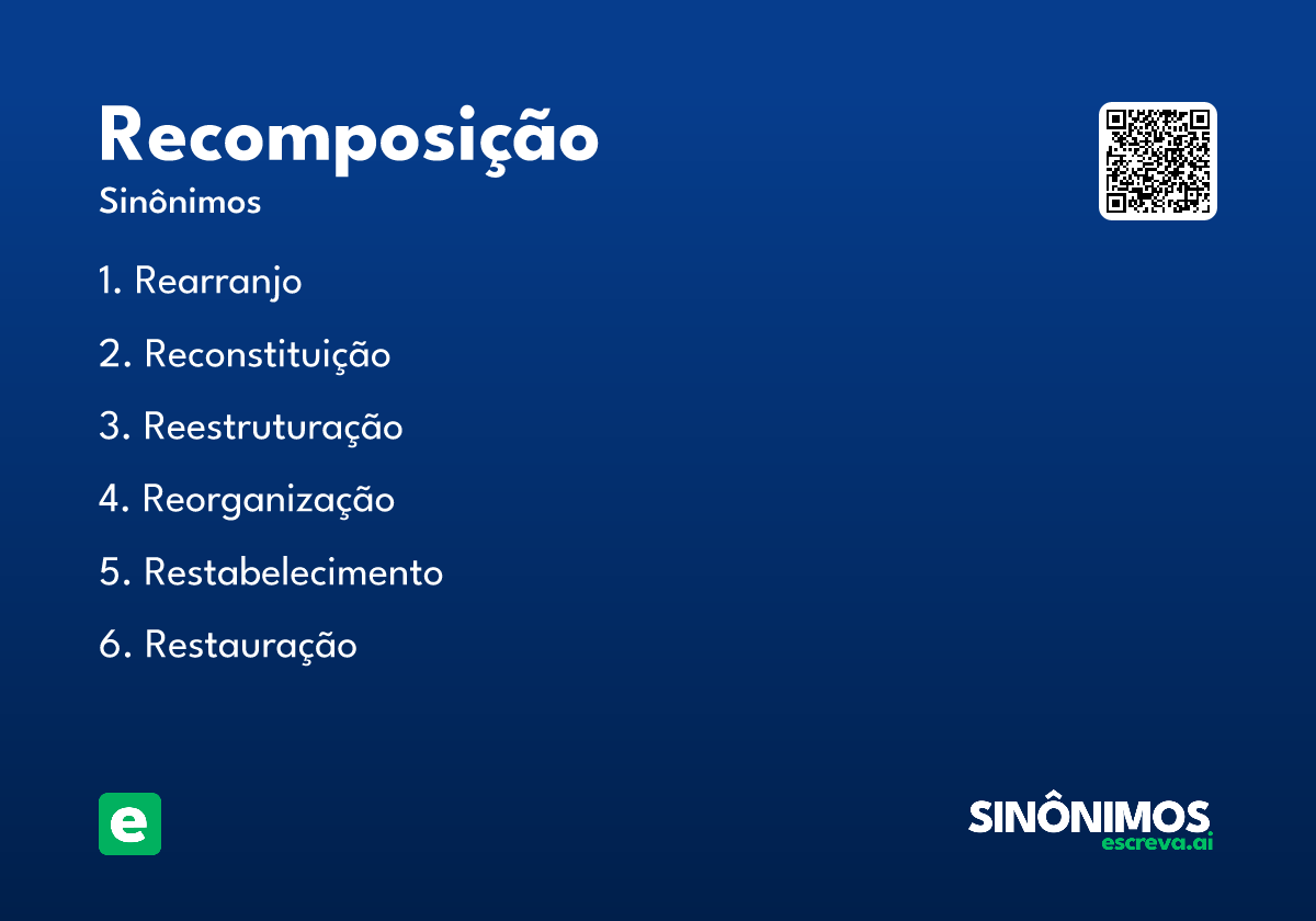 recomposição