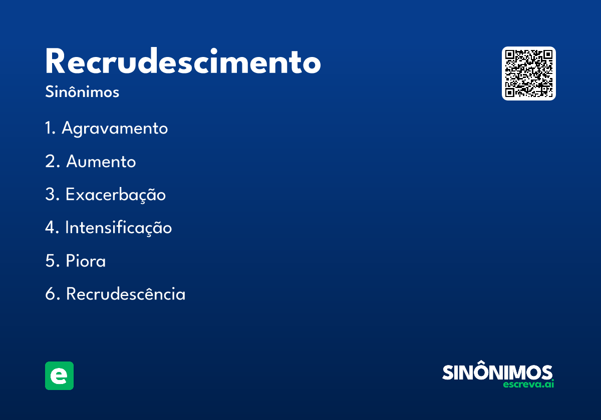 recrudescimento