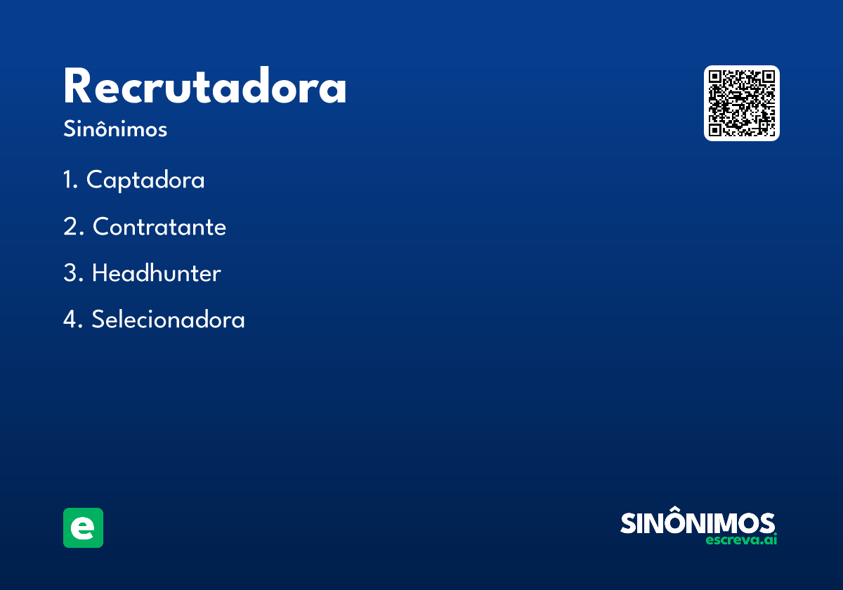 recrutadora