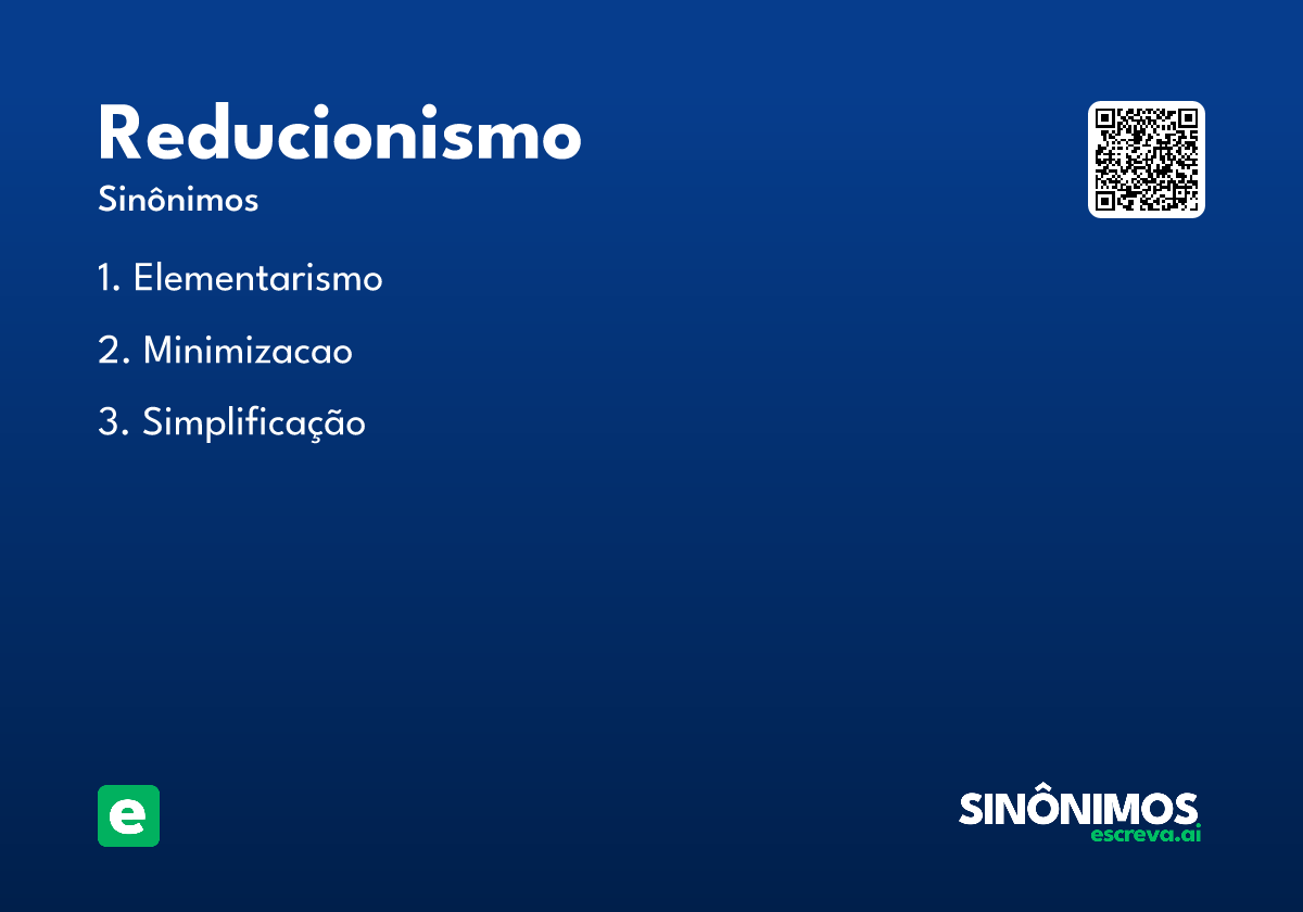 reducionismo