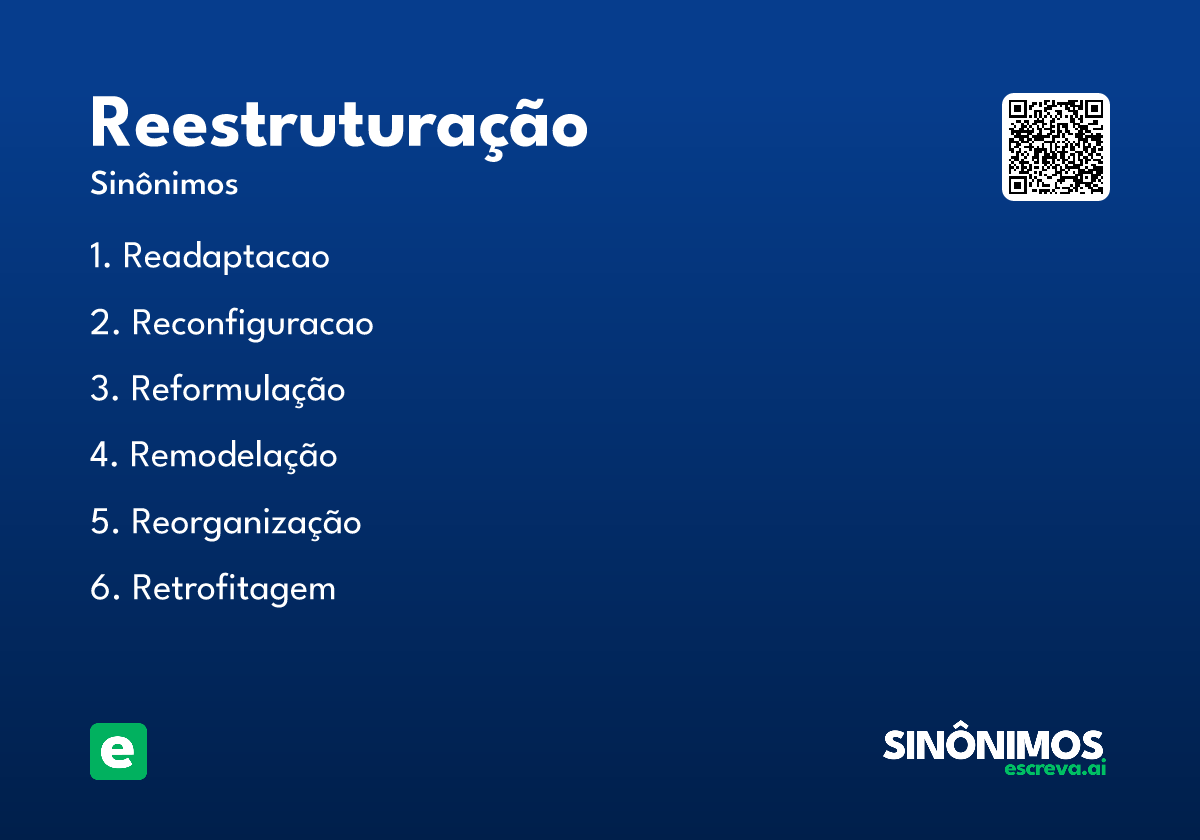 reestruturação