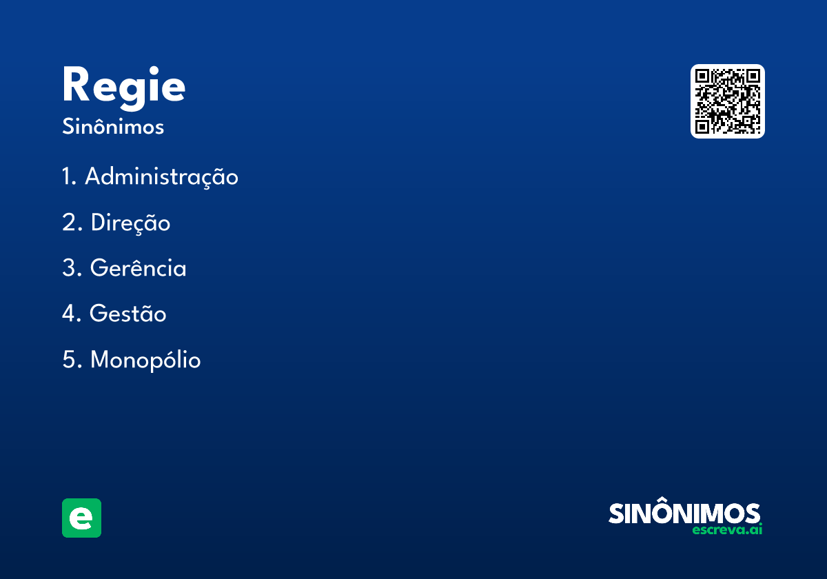 regie