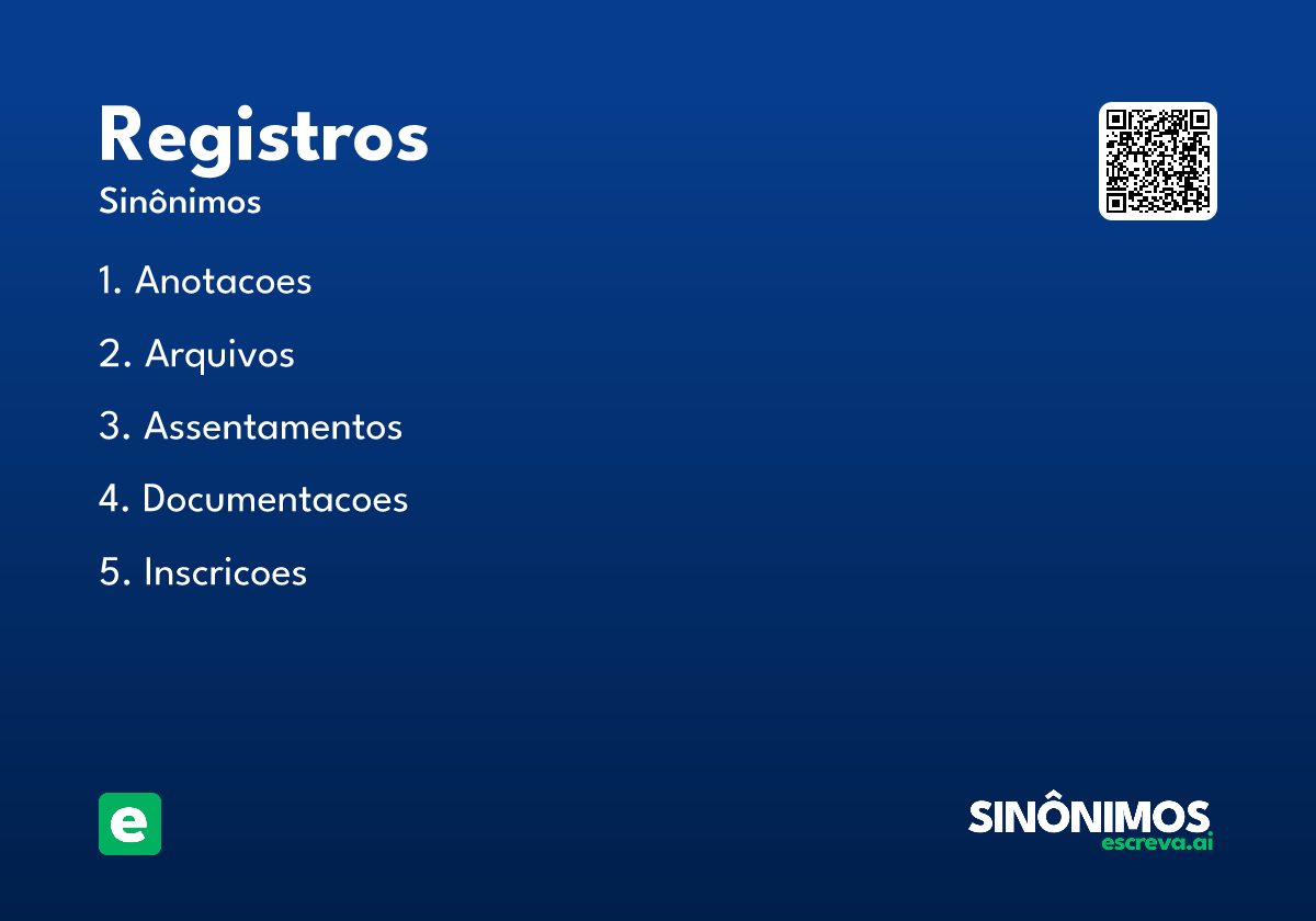 registros