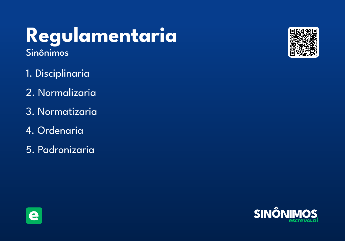 regulamentaria