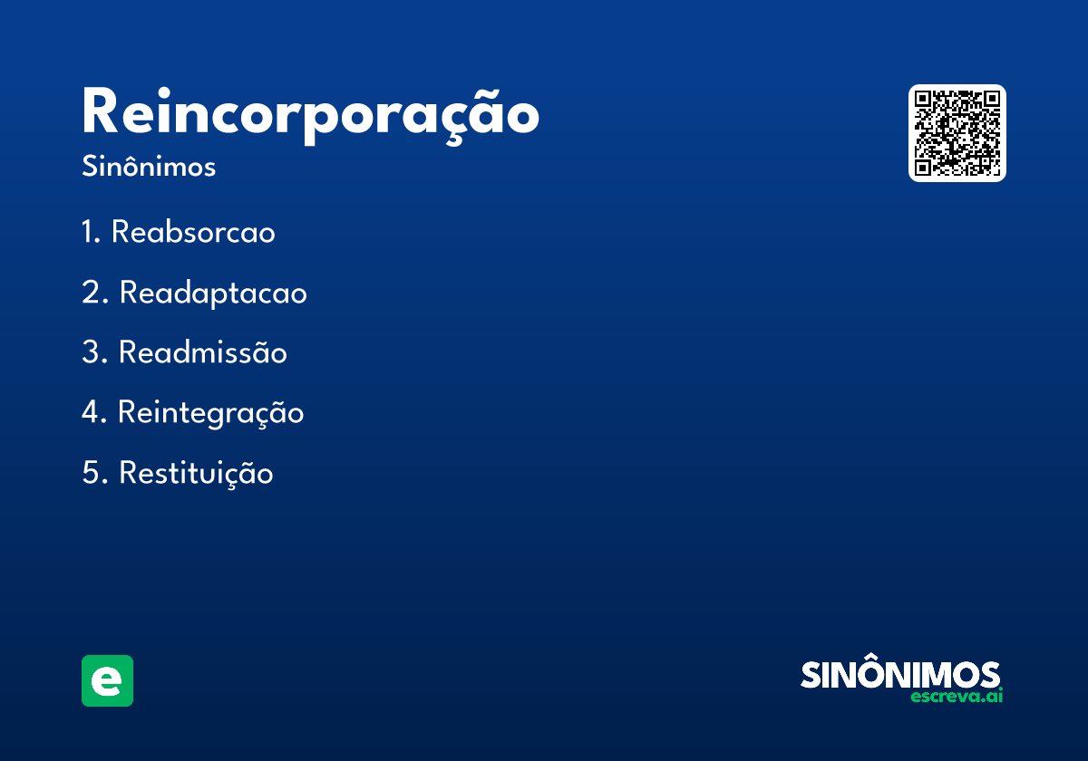 reincorporação